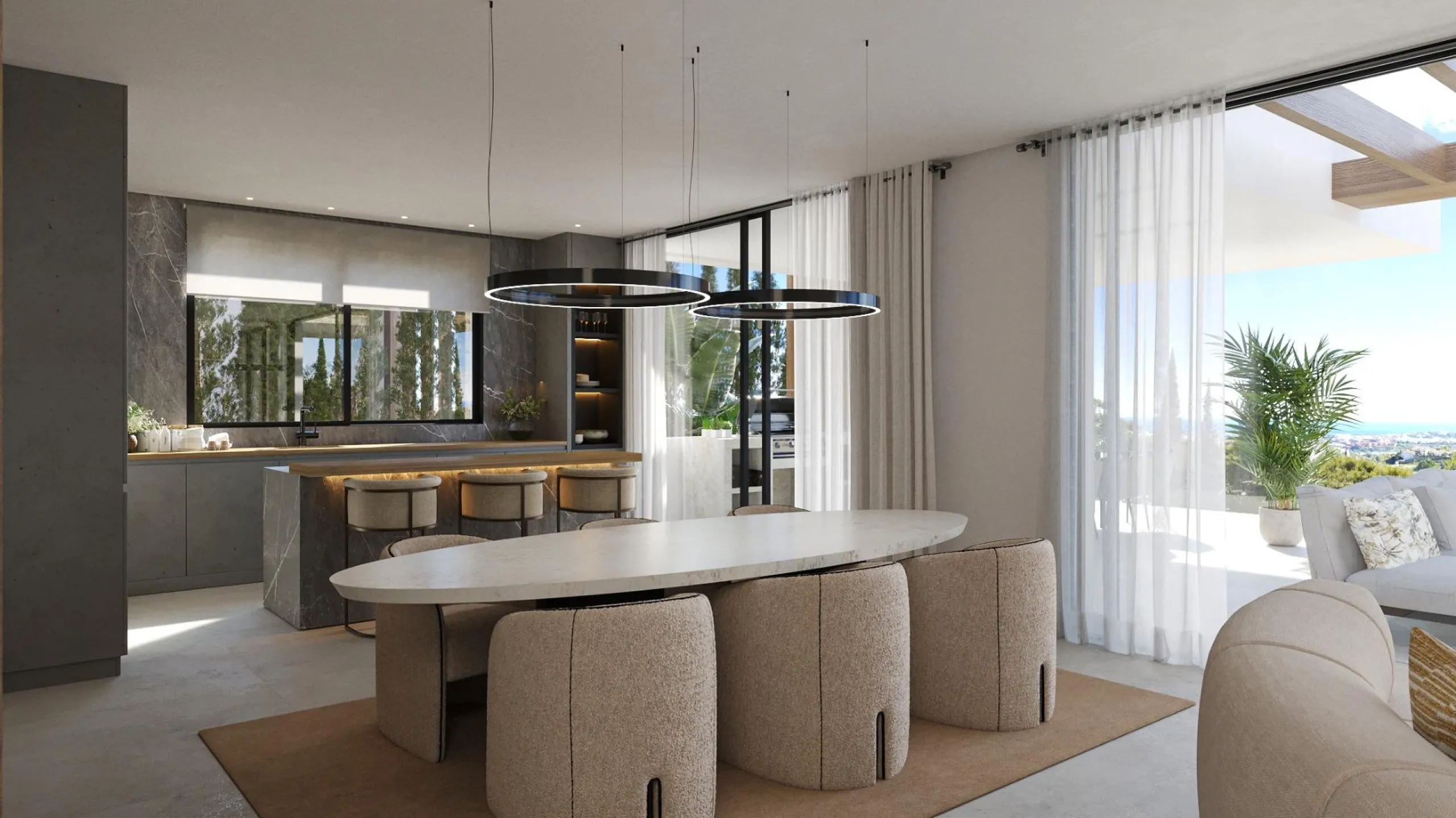 NEW BUILD LUXURY VILLA NEAR ESTEPONA& & Located in a picturesque and coveted setting amidst nature's splendour, Luxury Villas comprises a collection of 12 ophisticated and exclusive villas boasting contemporary aesthetics.& Nestled amongst the tr