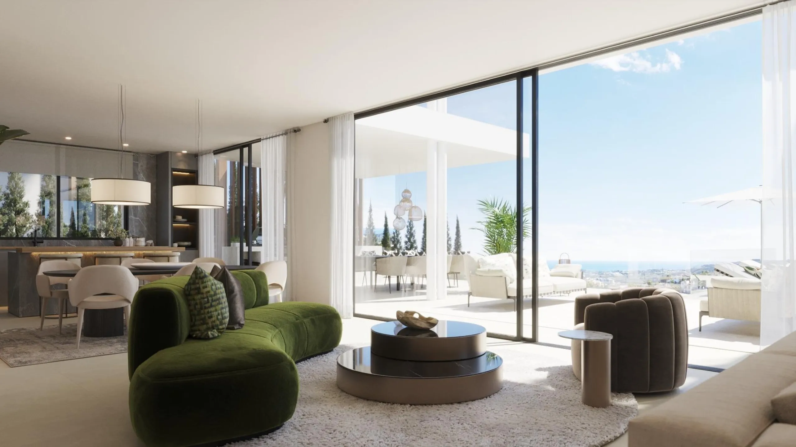 NEW BUILD LUXURY VILLA NEAR ESTEPONA& & Located in a picturesque and coveted setting amidst nature's splendour, Luxury Villas comprises a collection of 12 ophisticated and exclusive villas boasting contemporary aesthetics.& Nestled amongst the tr