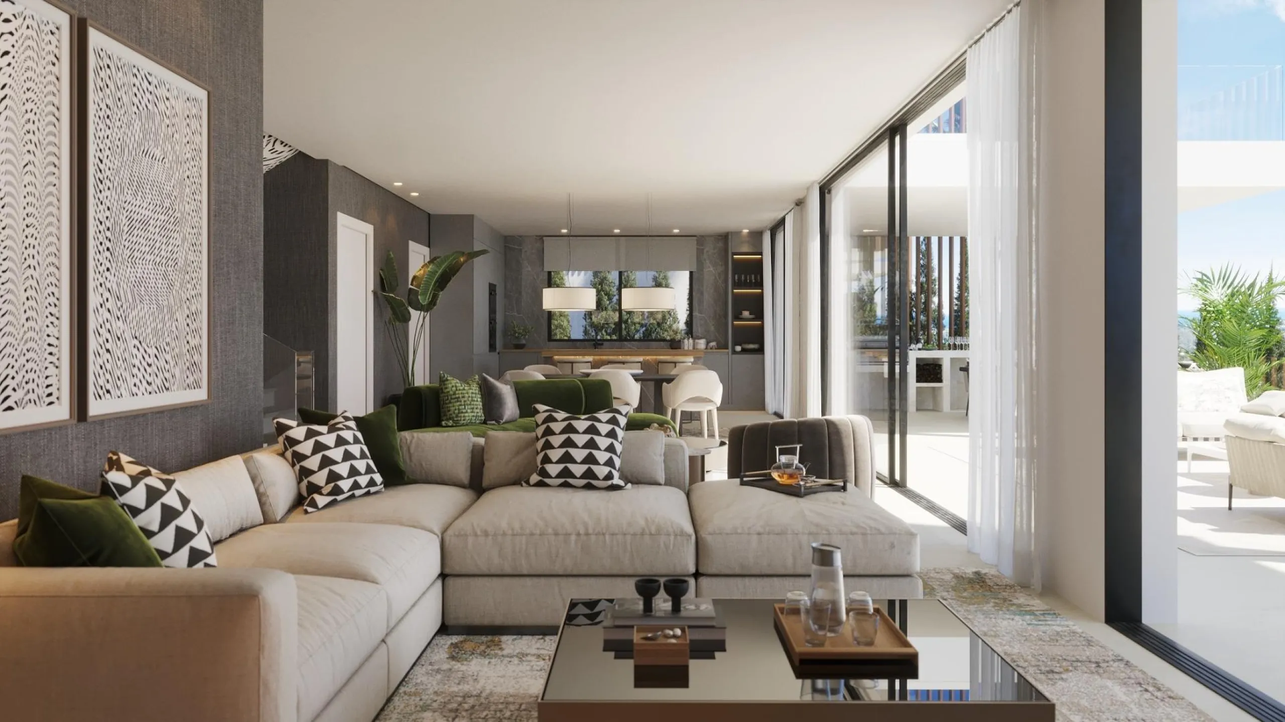 NEW BUILD LUXURY VILLA NEAR ESTEPONA& & Located in a picturesque and coveted setting amidst nature's splendour, Luxury Villas comprises a collection of 12 ophisticated and exclusive villas boasting contemporary aesthetics.& Nestled amongst the tr