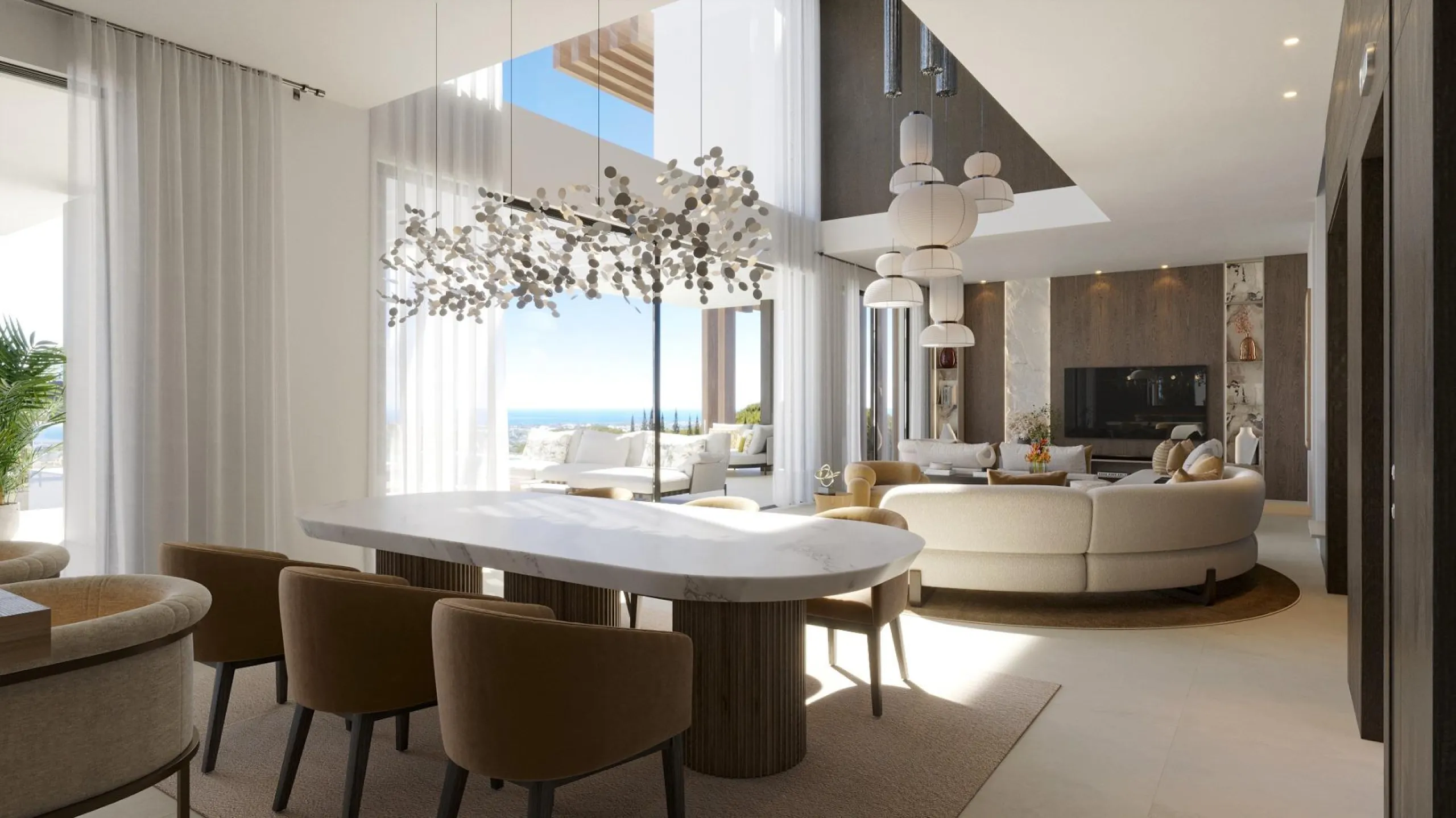 NEW BUILD LUXURY VILLA NEAR ESTEPONA& & Located in a picturesque and coveted setting amidst nature's splendour, Luxury Villas comprises a collection of 12 ophisticated and exclusive villas boasting contemporary aesthetics.& Nestled amongst the tr