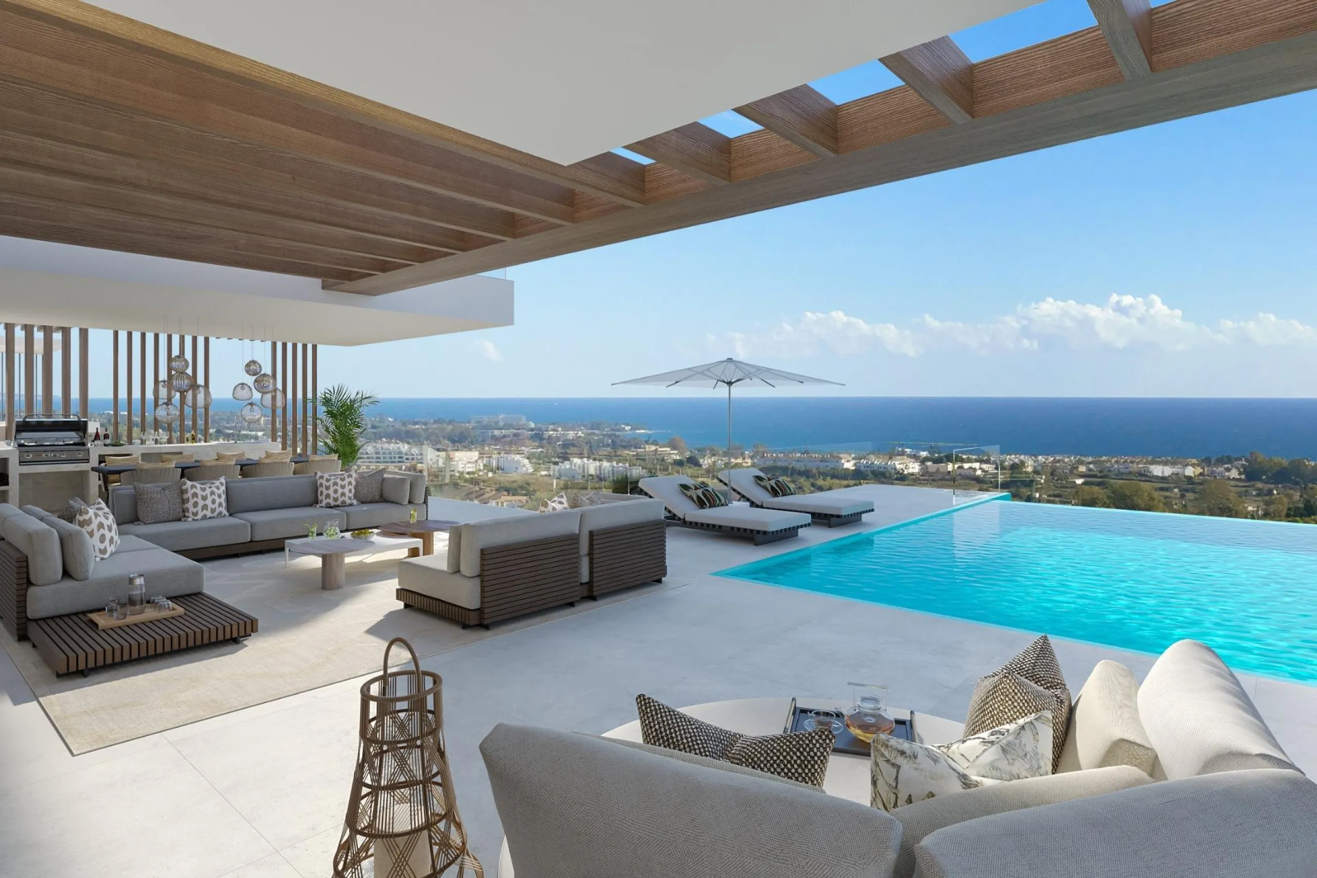 NEW BUILD LUXURY VILLA NEAR ESTEPONA& & Located in a picturesque and coveted setting amidst nature's splendour, Luxury Villas comprises a collection of 12 ophisticated and exclusive villas boasting contemporary aesthetics.& Nestled amongst the tr