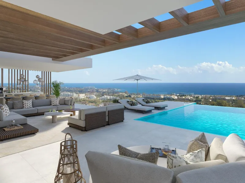 NEW BUILD LUXURY VILLA NEAR ESTEPONA& & Located in a picturesque and coveted setting amidst nature's splendour, Luxury Villas comprises a collection of 12 ophisticated and exclusive villas boasting contemporary aesthetics.& Nestled amongst the tr