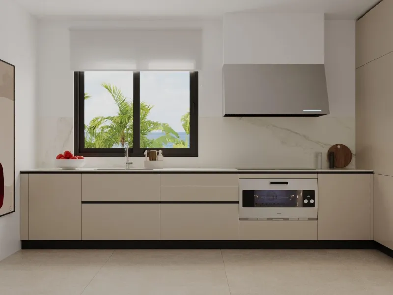 LUXURY NEW BUILD VILLAS WITH SEA VIEW IN BENAHAVIS& & Residential is the perfect symbiosis of luxury and sustainability. The project has been greatly influenced by the constant dialogue with nature in order to mimic it without altering its condition