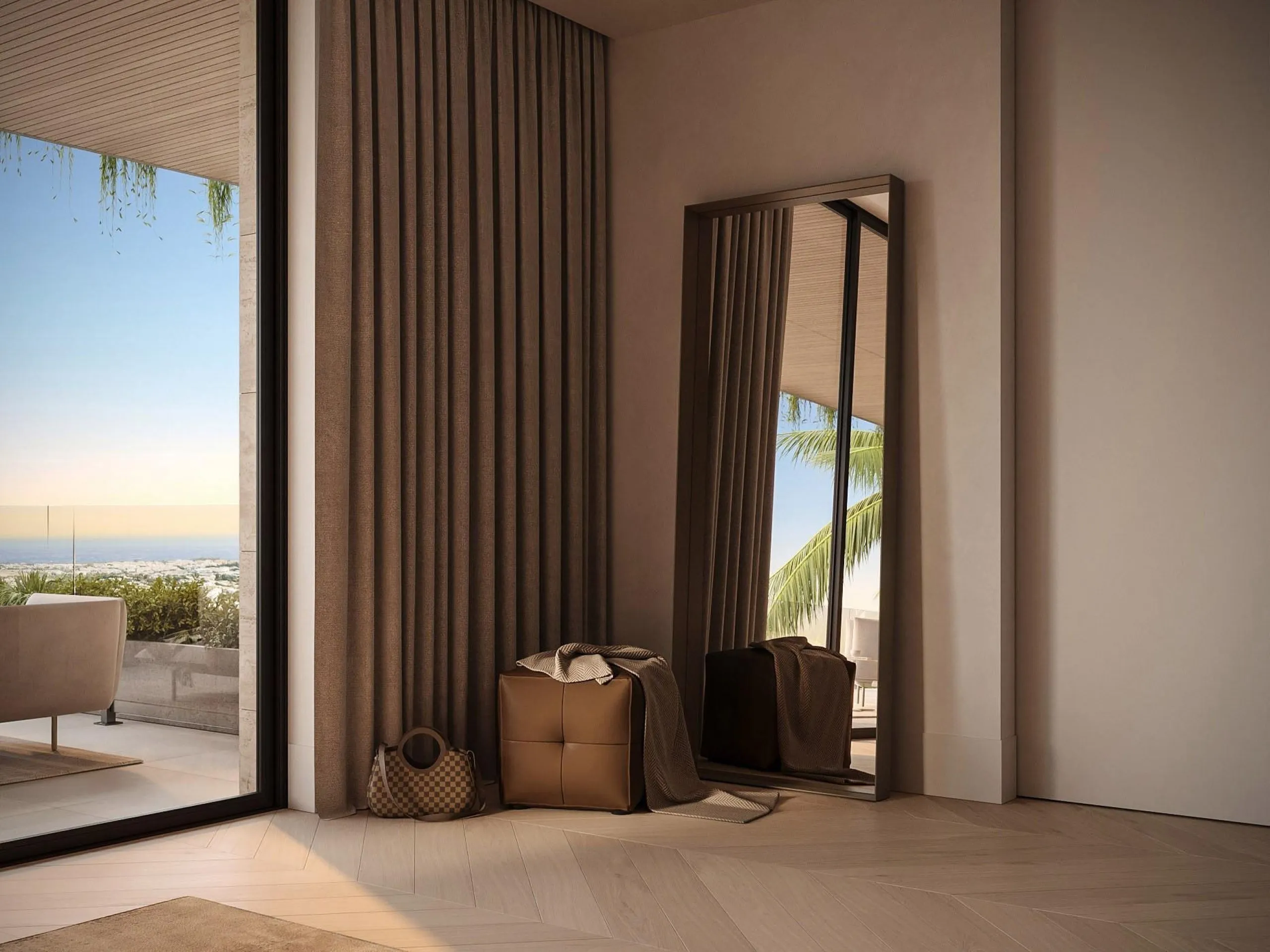LUXURY NEW BUILD VILLAS WITH SEA VIEW IN BENAHAVIS& & Residential is the perfect symbiosis of luxury and sustainability. The project has been greatly influenced by the constant dialogue with nature in order to mimic it without altering its condition