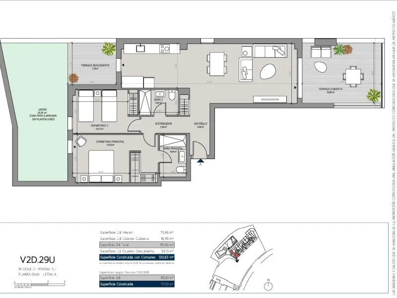 NEW BUILD RESIDENTIAL COMPLEX IN LA DUQUESA, MANILVA& & New Build residential complex consists of 60 apartments and penthouses with 2 and 3 bedrooms in La Duquesa golf, Manilva. & The blocks are distributed in ground floor, 2 storeys and penthous