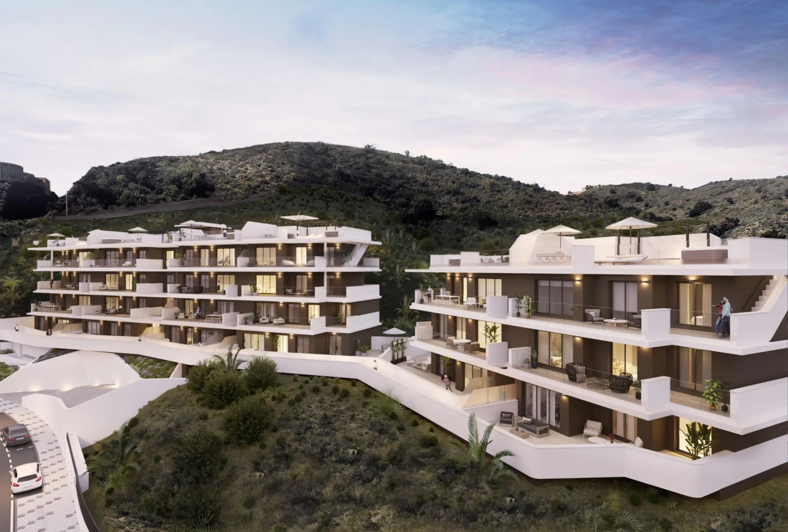 NEW BUILD RESIDENTIAL COMPLEX IN RINCON DE LA VICTORIA, NEAR MALAGA& & A few kilometres from Malaga city, Rincon de la Victoria stands out as a town that has it all: beaches, services, leisure options, sports activities, cultural offerings...& &#