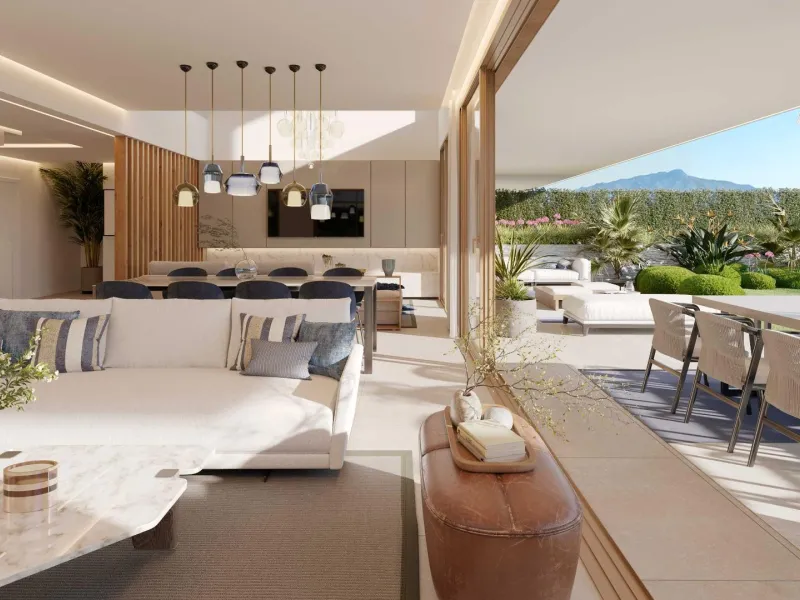 NEW BUILD RESIDENTIAL COMPLEX IN EL PARAISO, MALAGA& & If you are looking for a place to relax, enjoy the sun, gastronomy, and outdoor sports... you are in the right place. New Build Residence is a boutique residential complex of 15 modern homes in 