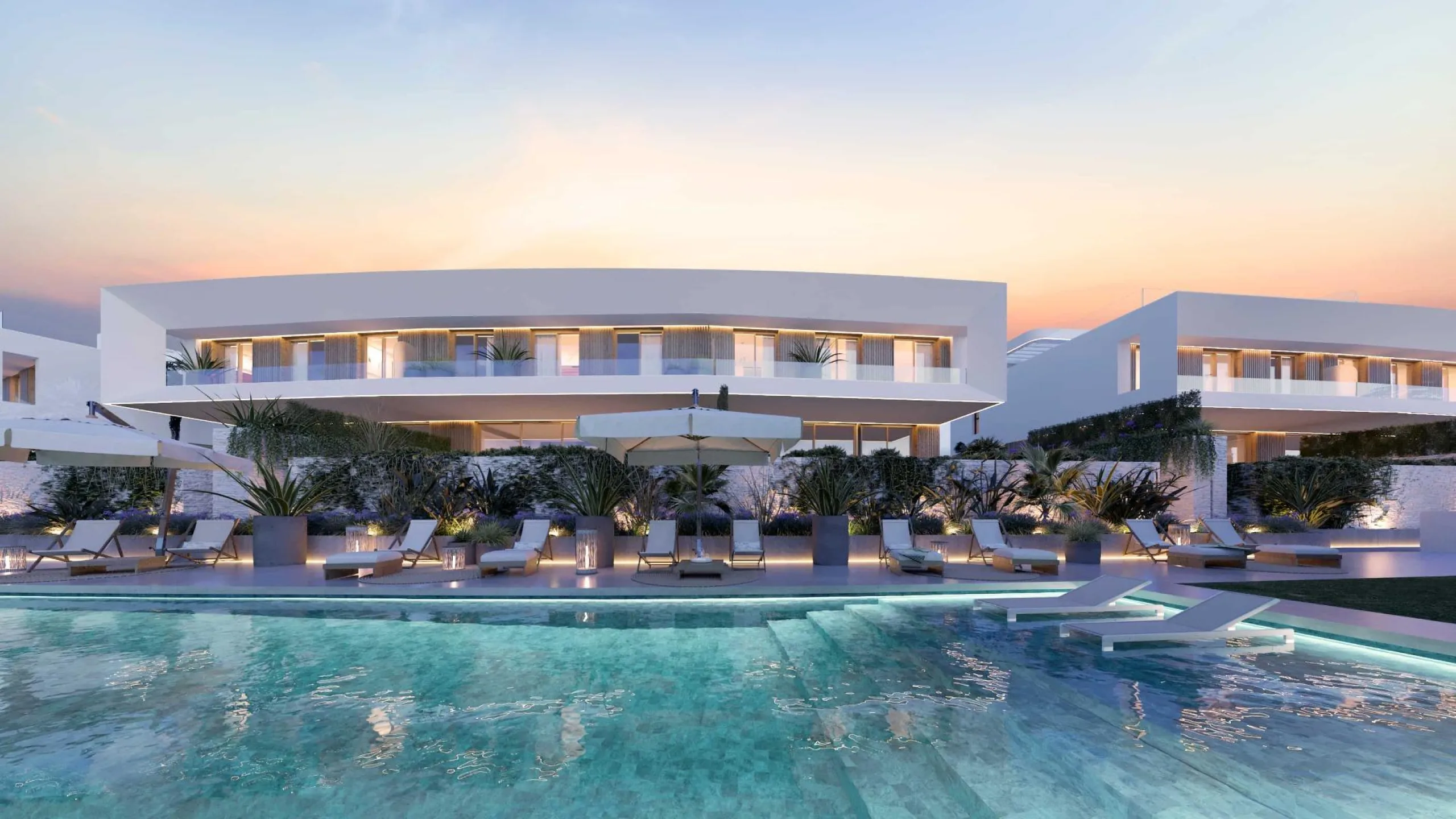 NEW BUILD RESIDENTIAL COMPLEX IN EL PARAISO, MALAGA& & If you are looking for a place to relax, enjoy the sun, gastronomy, and outdoor sports... you are in the right place. New Build Residence is a boutique residential complex of 15 modern homes in 