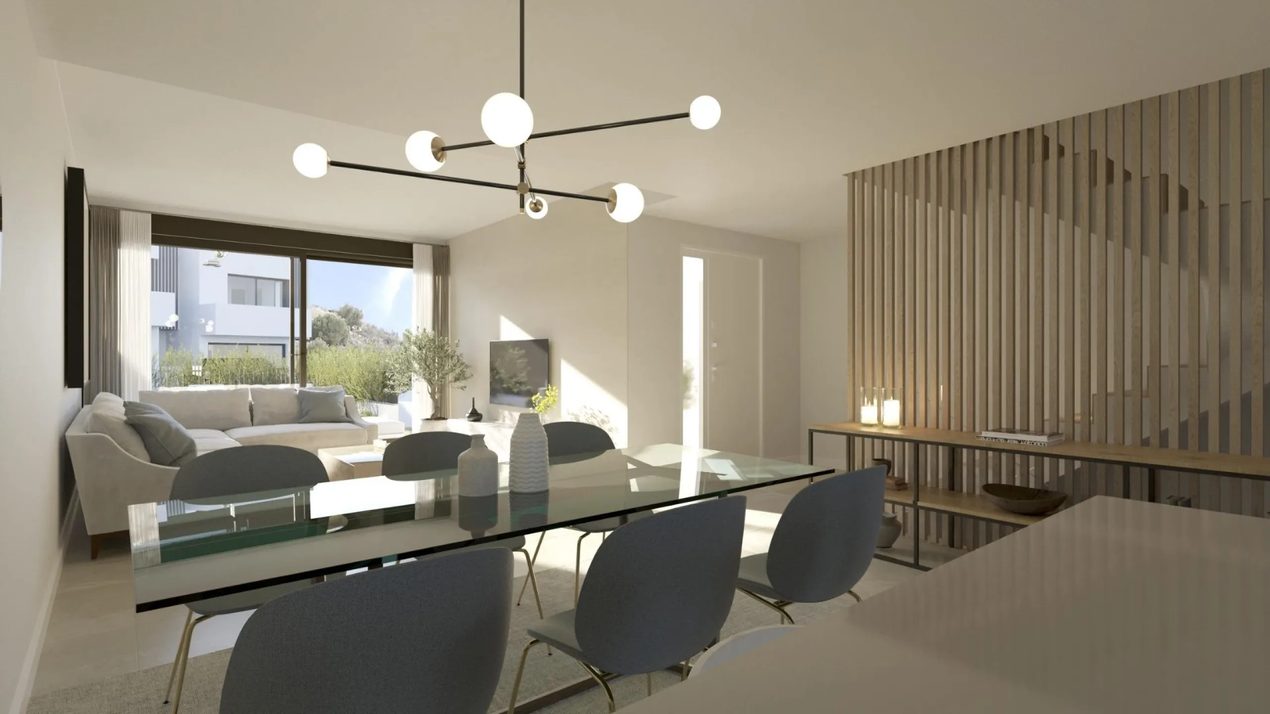 NEW BUILD TOWNHOUSES NEAR MALAGA& & New Build residential complex is located in Rincón de la Victoria, to the east of Málaga city. & & Its beautiful beaches, its proximity to all kinds of services and its incomparable landscapes make this muni