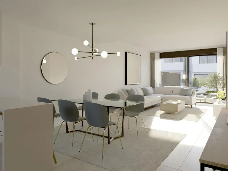 NEW BUILD TOWNHOUSES NEAR MALAGA& & New Build residential complex is located in Rincón de la Victoria, to the east of Málaga city. & & Its beautiful beaches, its proximity to all kinds of services and its incomparable landscapes make this muni