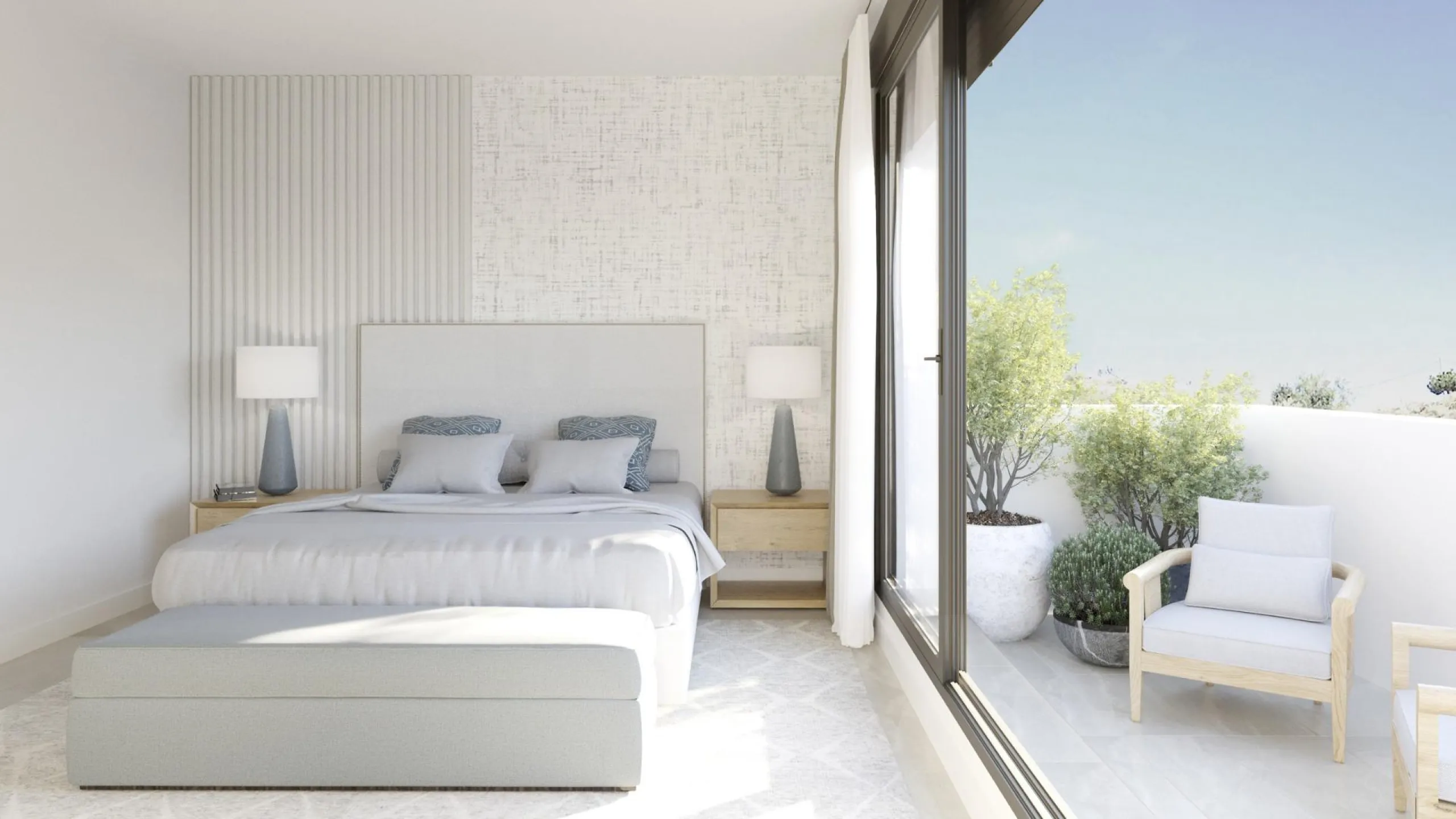 NEW BUILD TOWNHOUSES NEAR MALAGA& & New Build residential complex is located in Rincón de la Victoria, to the east of Málaga city. & & Its beautiful beaches, its proximity to all kinds of services and its incomparable landscapes make this muni