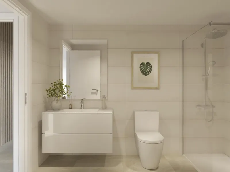NEW BUILD TOWNHOUSES NEAR MALAGA& & New Build residential complex is located in Rincón de la Victoria, to the east of Málaga city. & & Its beautiful beaches, its proximity to all kinds of services and its incomparable landscapes make this muni