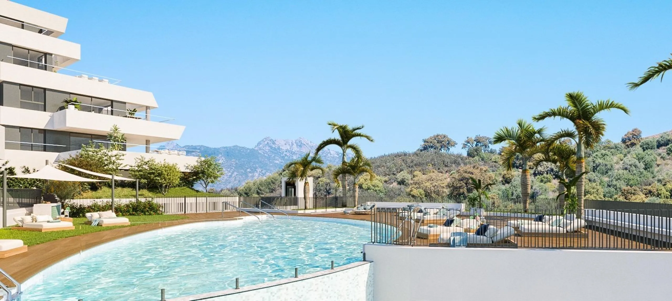 NEW BUILD RESIDENTIAL COMPLEX NEAR MARBELLA& & New Build unique residential complex of 39 apartments and duplexes with 2, 3 and 4 bedrooms located in Marbella, in a privileged area of Altos de Los Monteros.& & Nature, dreamlike views, tranquil