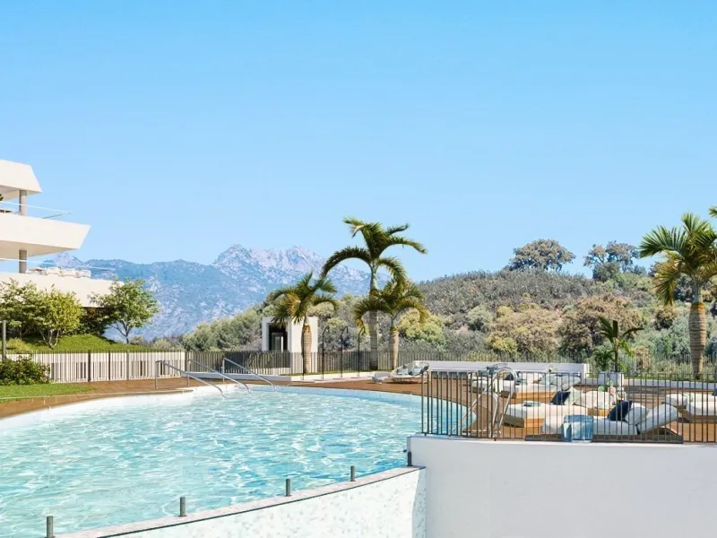 NEW BUILD RESIDENTIAL COMPLEX NEAR MARBELLA& & New Build unique residential complex of 39 apartments and duplexes with 2, 3 and 4 bedrooms located in Marbella, in a privileged area of Altos de Los Monteros.& & Nature, dreamlike views, tranquil