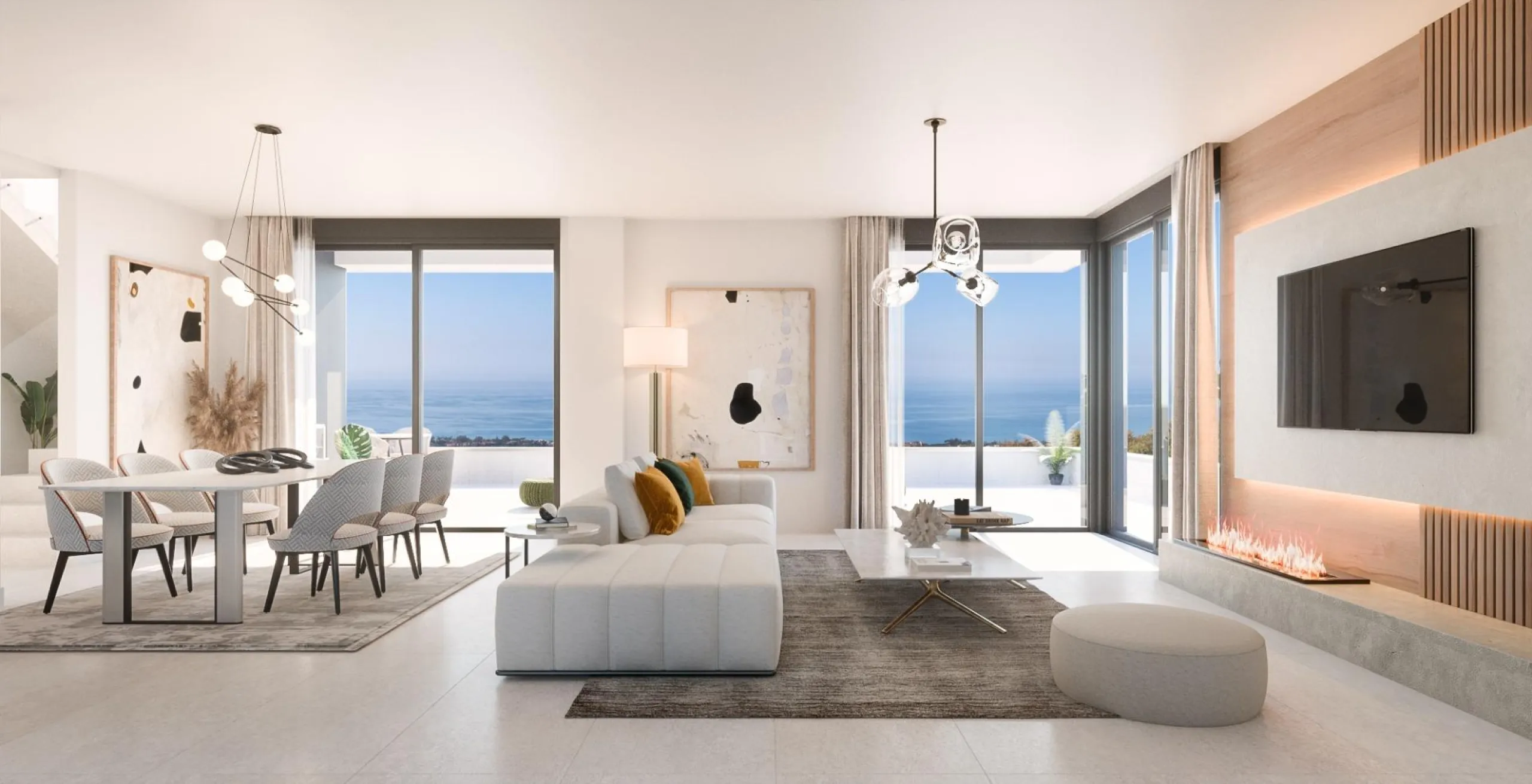 NEW BUILD RESIDENTIAL COMPLEX NEAR MARBELLA& & New Build unique residential complex of 39 apartments and duplexes with 2, 3 and 4 bedrooms located in Marbella, in a privileged area of Altos de Los Monteros.& & Nature, dreamlike views, tranquil