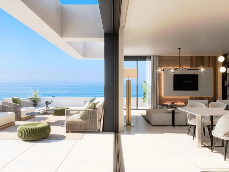 NEW BUILD RESIDENTIAL COMPLEX NEAR MARBELLA& & New Build unique residential complex of 39 apartments and duplexes with 2, 3 and 4 bedrooms located in Marbella, in a privileged area of Altos de Los Monteros.& & Nature, dreamlike views, tranquil