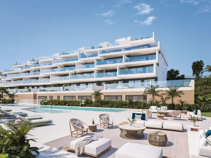 NEW BUILD RESIDENTIAL COMPLEX IN MANILVA& & New build residential complex consist of 100 apartments in a magnificent residential area and in an extraordinary location.& & 2 and 3 bedrooms apartments are distributed in different blocks resultin