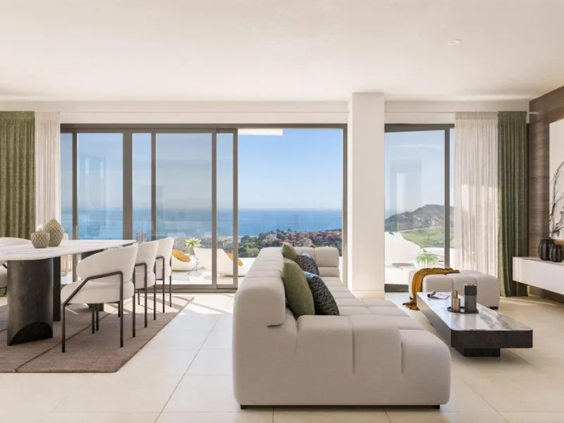 NEW BUILD RESIDENTIAL COMPLEX IN MANILVA& & New build residential complex consist of 100 apartments in a magnificent residential area and in an extraordinary location.& & 2 and 3 bedrooms apartments are distributed in different blocks resultin