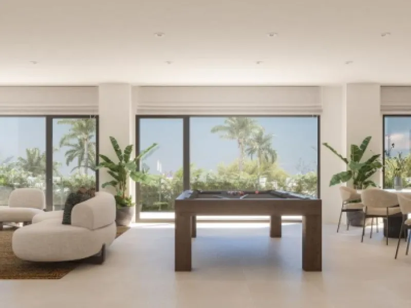 NEW BUILD RESIDENTIAL COMPLEX IN MANILVA& & New build residential complex consist of 100 apartments in a magnificent residential area and in an extraordinary location.& & 2 and 3 bedrooms apartments are distributed in different blocks resultin