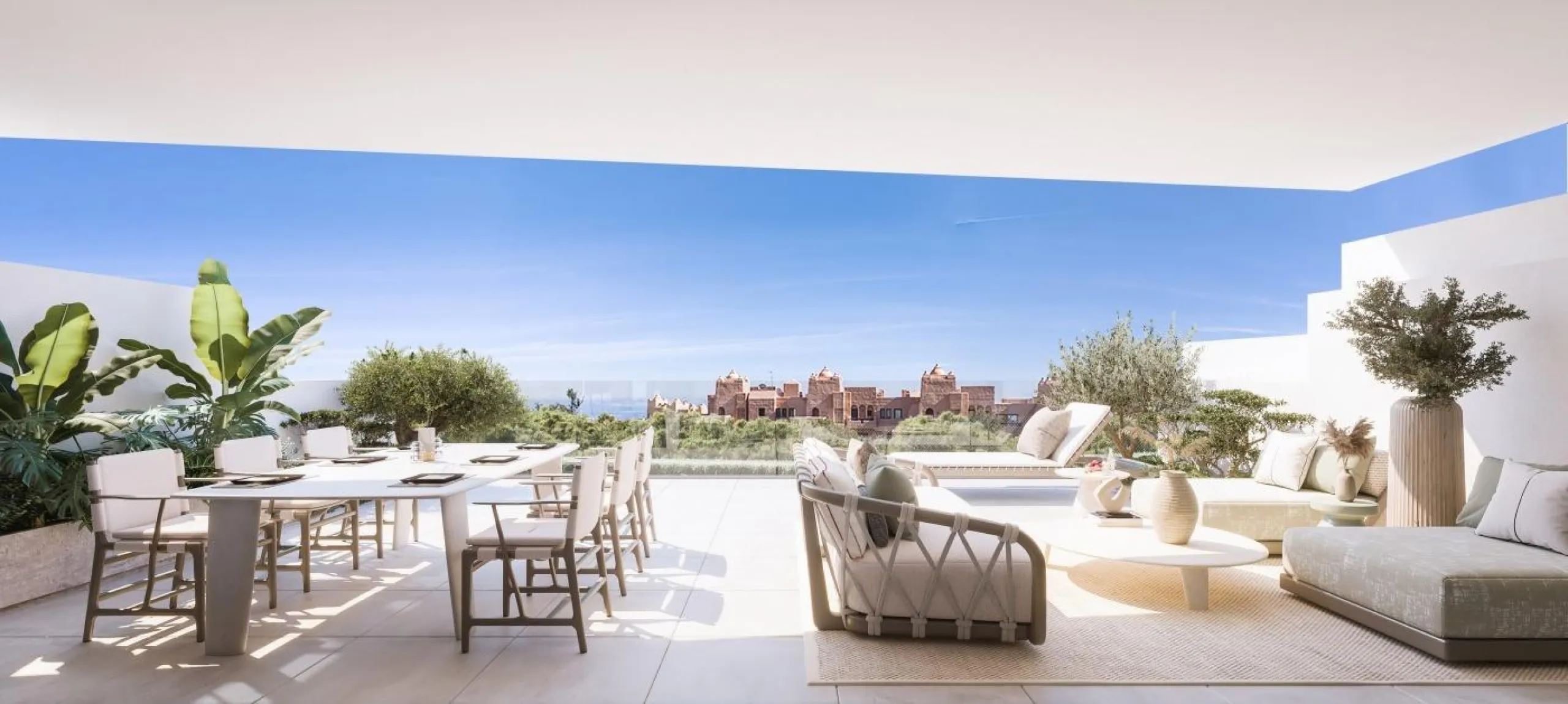 NEW BUILD RESIDENTIAL COMPLEX IN MANILVA& & New build residential complex consist of 100 apartments in a magnificent residential area and in an extraordinary location.& & 2 and 3 bedrooms apartments are distributed in different blocks resultin