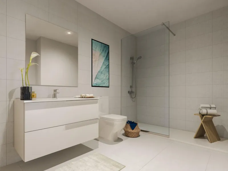 NEW BUILD RESIDENTIAL COMPLEX NEAR ESTEPONA& & New Build residential complex with a contemporary and modern design, with a total of 135 1, 2 and 3 bedroom homes located next to Valle Romano Golf Club in Estepona.& & The privileged south orient