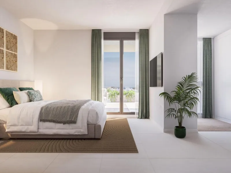 NEW BUILD RESIDENTIAL COMPLEX NEAR ESTEPONA& & New Build residential complex with a contemporary and modern design, with a total of 135 1, 2 and 3 bedroom homes located next to Valle Romano Golf Club in Estepona.& & The privileged south orient