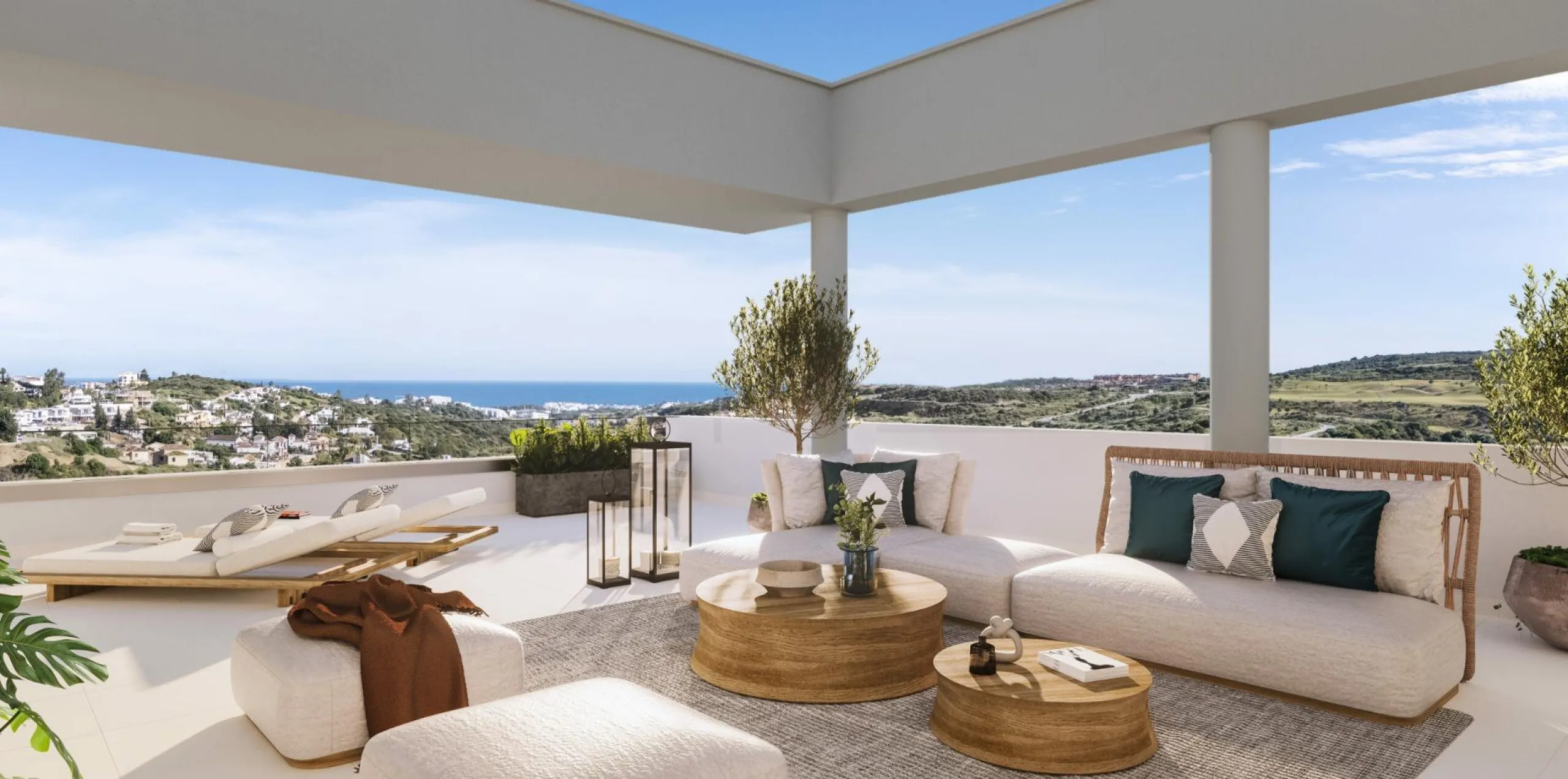 NEW BUILD RESIDENTIAL COMPLEX NEAR ESTEPONA& & New Build residential complex with a contemporary and modern design, with a total of 135 1, 2 and 3 bedroom homes located next to Valle Romano Golf Club in Estepona.& & The privileged south orient