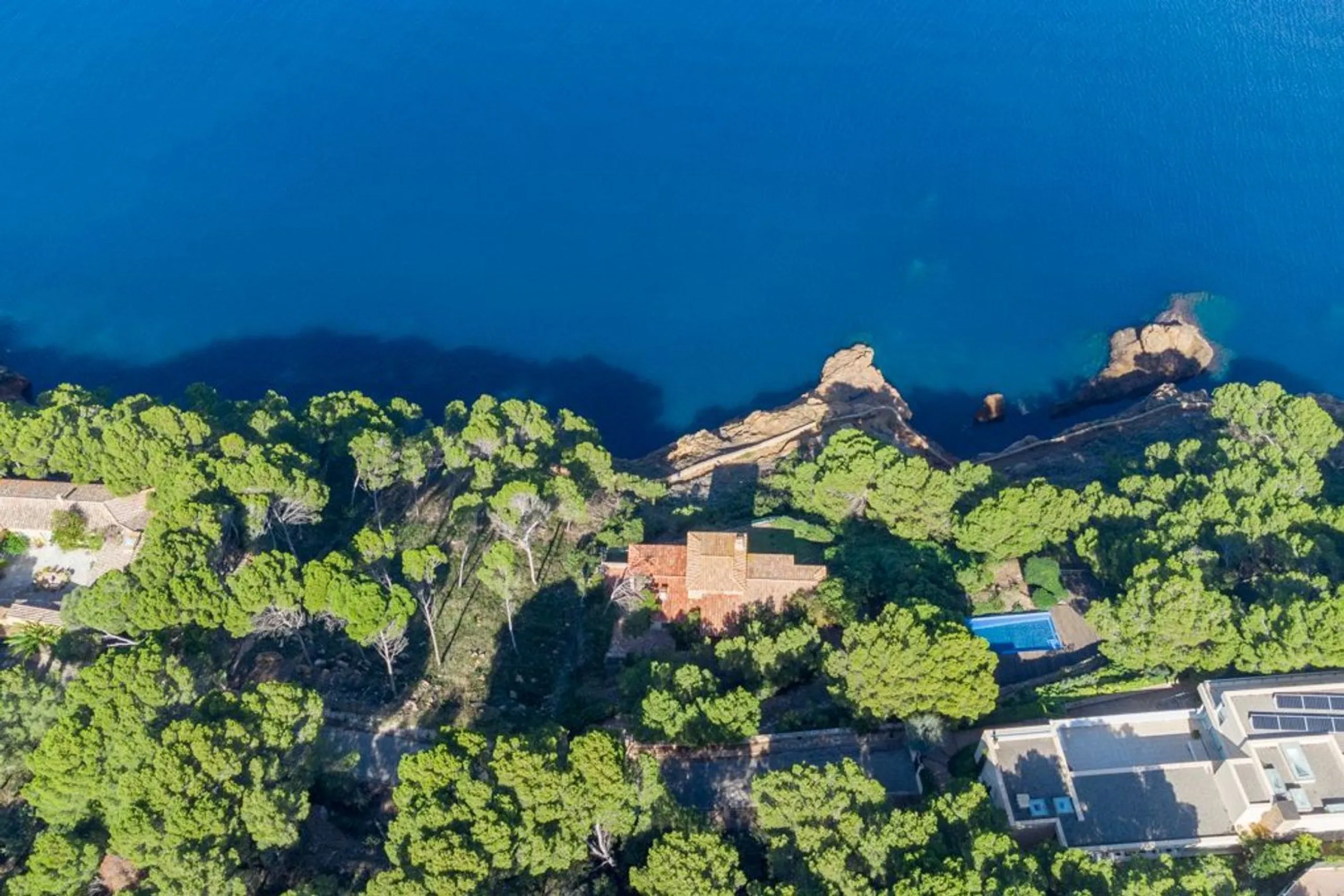 Exclusive villa with sea views in Sa Riera, Begur