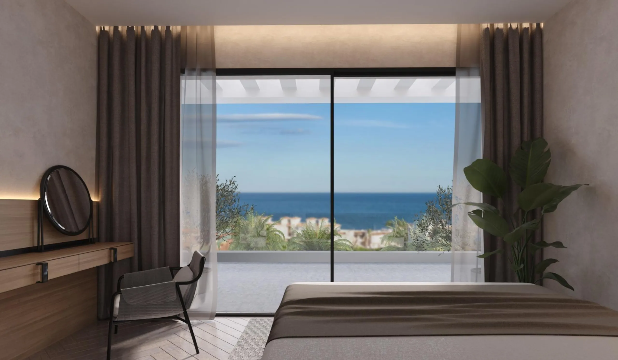 NEW BUILD RESIDENTIAL COMPLEX NEAR ESTEPONA& & New Build residential complex of luxury apartments in Buenas Noches, near Estepona.& & Complex located only 220m from the beach and consist only 3 blocks, each with 5 apartments, in a gated commun