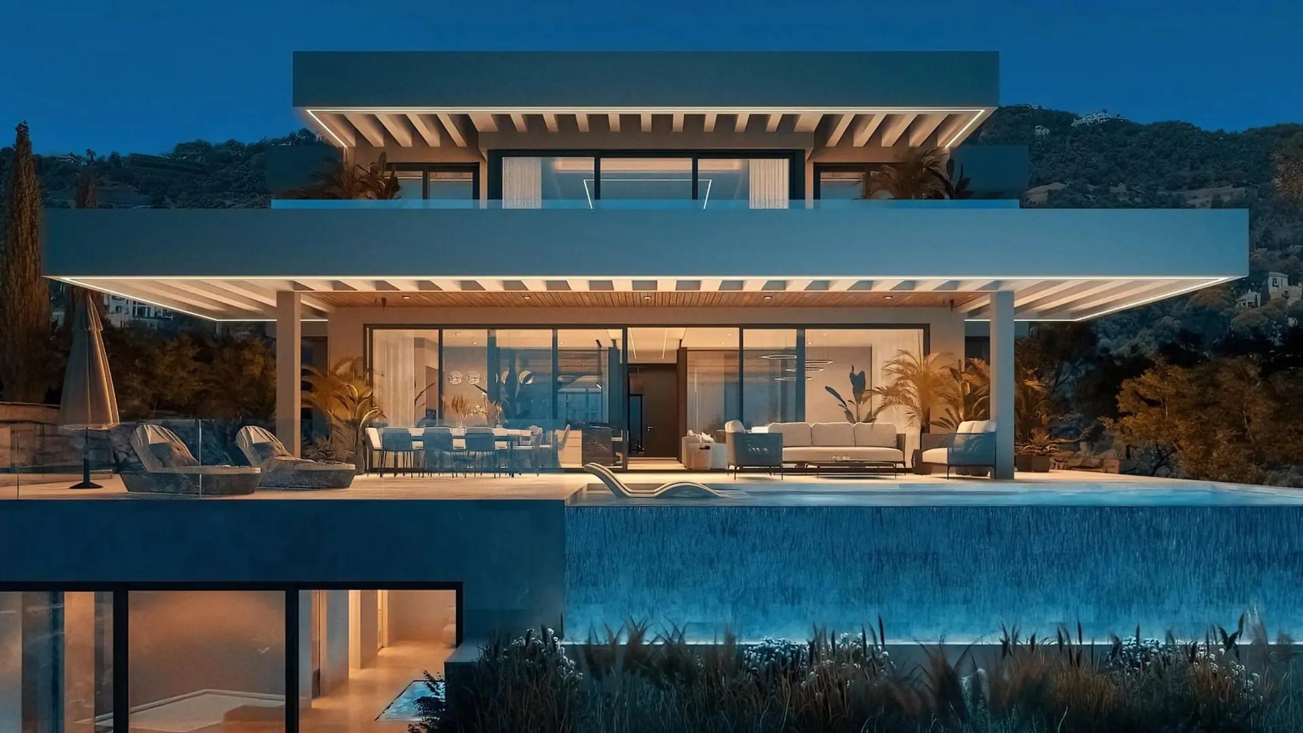 LUXURY NEW BUILD VILLAS WITH SEA VIEW IN BENAHAVIS& & New Build villa have an orientation designed to maximise sunlight and take advantage of the magnificent panoramic views offered by the land on which they are located. Built with the highest quali