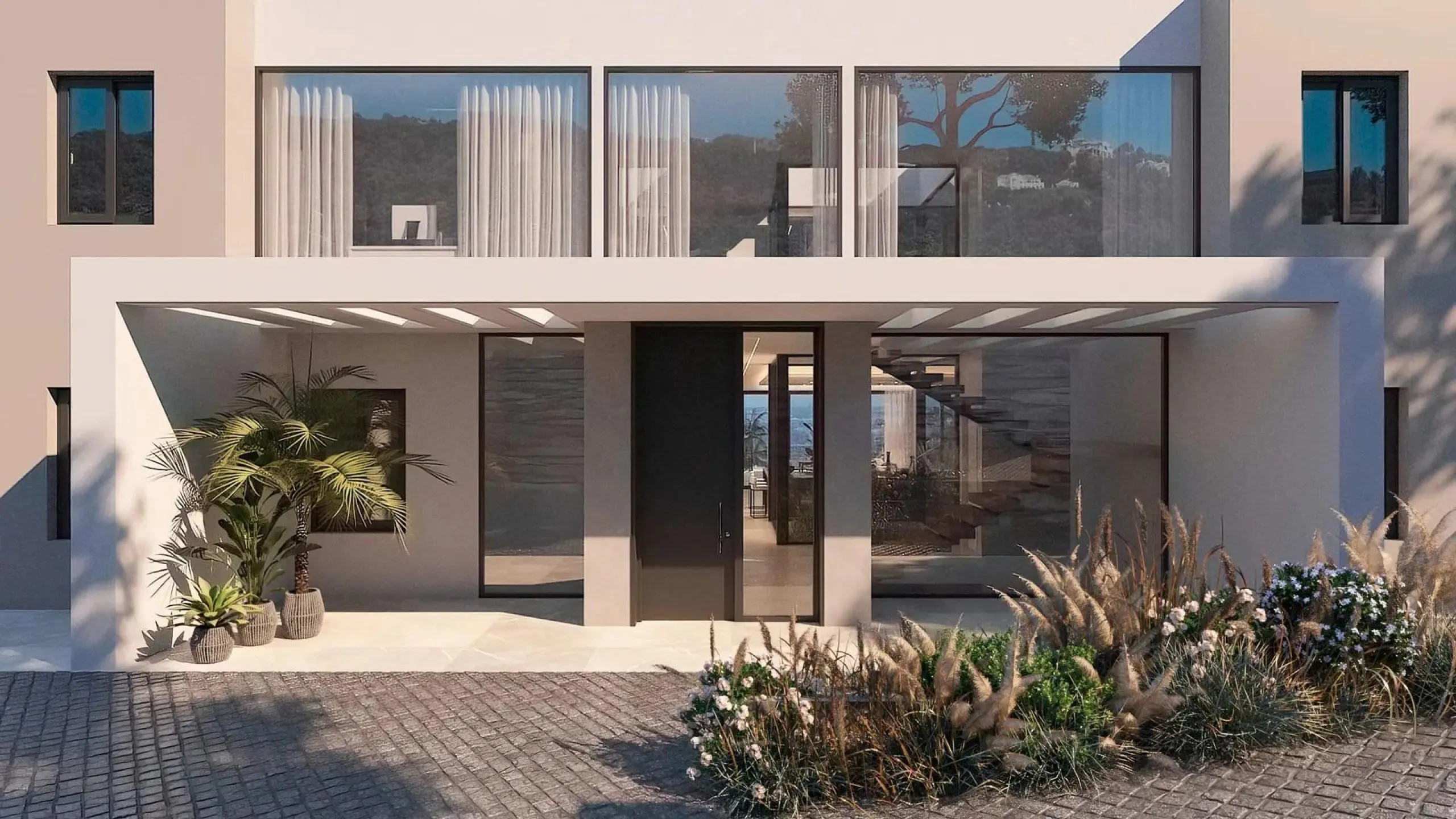 LUXURY NEW BUILD VILLAS WITH SEA VIEW IN BENAHAVIS& & New Build villa have an orientation designed to maximise sunlight and take advantage of the magnificent panoramic views offered by the land on which they are located. Built with the highest quali