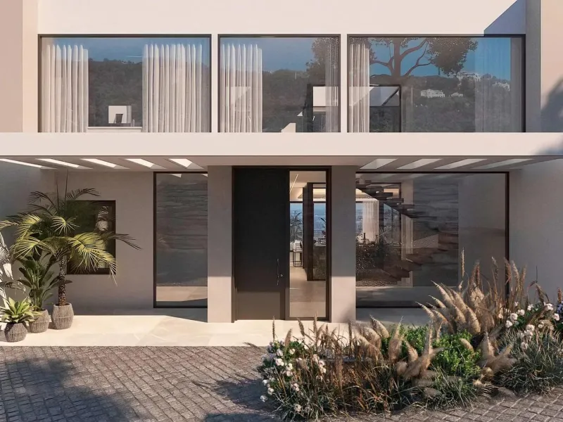 LUXURY NEW BUILD VILLAS WITH SEA VIEW IN BENAHAVIS& & New Build villa have an orientation designed to maximise sunlight and take advantage of the magnificent panoramic views offered by the land on which they are located. Built with the highest quali