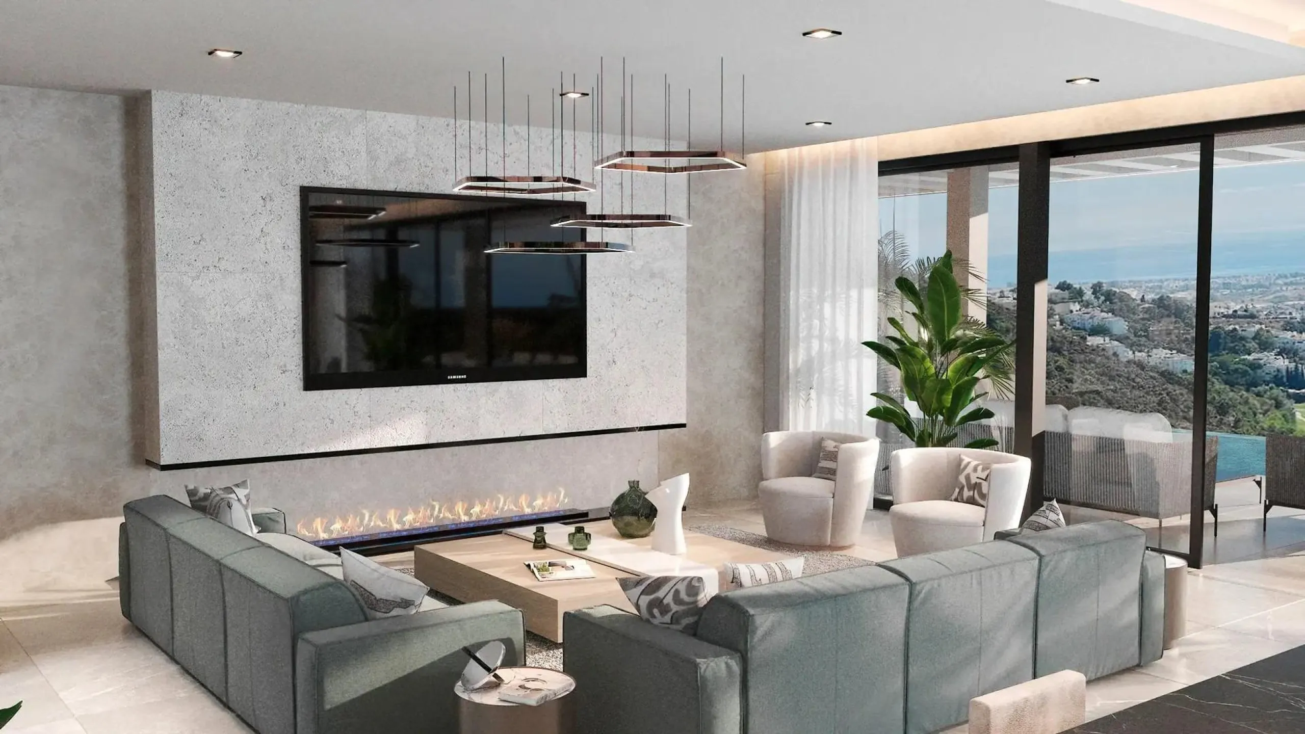 LUXURY NEW BUILD VILLAS WITH SEA VIEW IN BENAHAVIS& & New Build villa have an orientation designed to maximise sunlight and take advantage of the magnificent panoramic views offered by the land on which they are located. Built with the highest quali