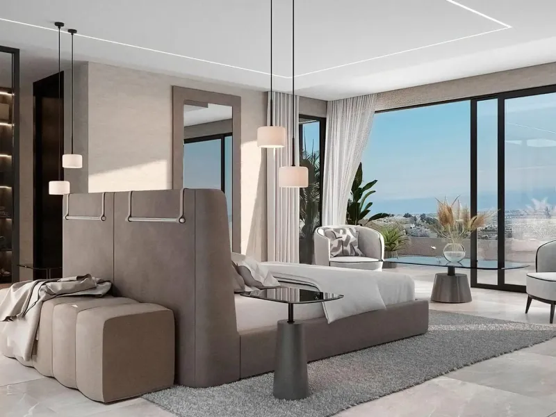 LUXURY NEW BUILD VILLAS WITH SEA VIEW IN BENAHAVIS& & New Build villa have an orientation designed to maximise sunlight and take advantage of the magnificent panoramic views offered by the land on which they are located. Built with the highest quali