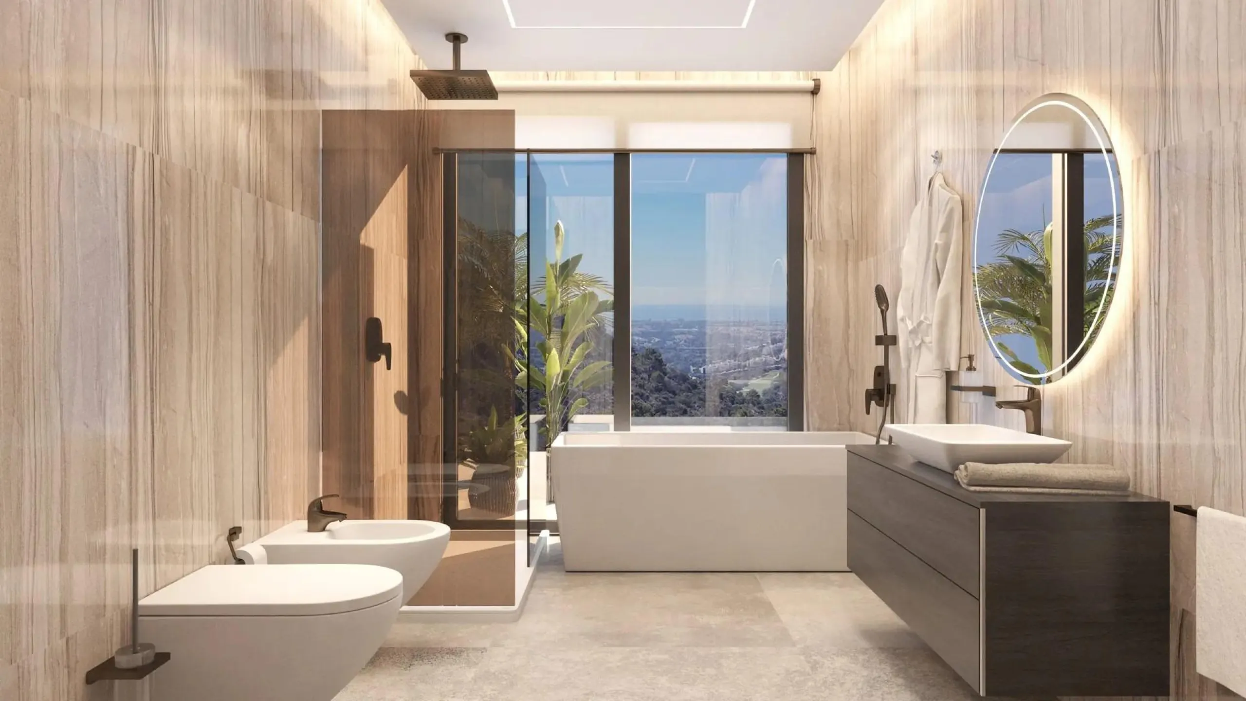 LUXURY NEW BUILD VILLAS WITH SEA VIEW IN BENAHAVIS& & New Build villa have an orientation designed to maximise sunlight and take advantage of the magnificent panoramic views offered by the land on which they are located. Built with the highest quali