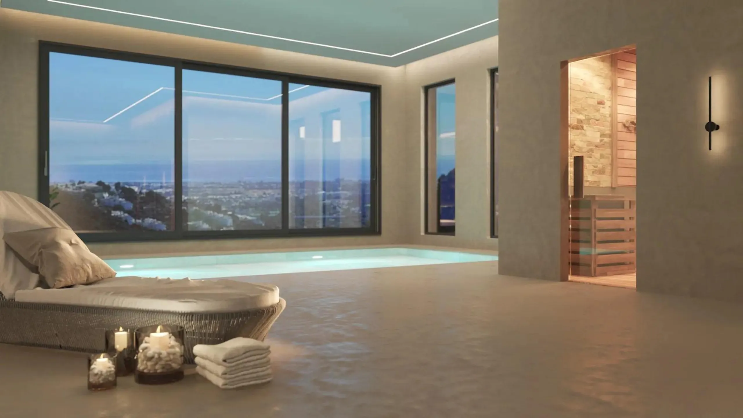 LUXURY NEW BUILD VILLAS WITH SEA VIEW IN BENAHAVIS& & New Build villa have an orientation designed to maximise sunlight and take advantage of the magnificent panoramic views offered by the land on which they are located. Built with the highest quali