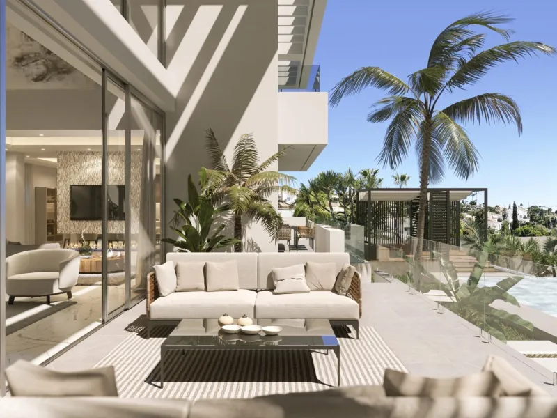 LUXURY NEW BUILD VILLA WITH SEA VIEW IN EL PARAISO GOLF, NEAR ESTEPONA& & Built with materials from the highest quality, we take care of every detail of the project from the beginning of its execution until we deliver it to the client. The interior 