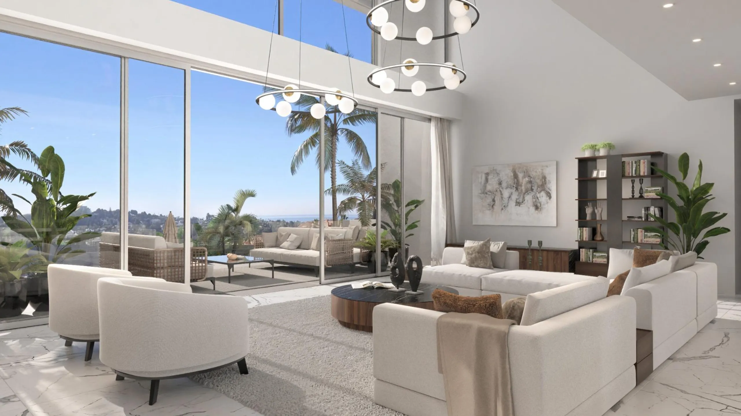 LUXURY NEW BUILD VILLA WITH SEA VIEW IN EL PARAISO GOLF, NEAR ESTEPONA& & Built with materials from the highest quality, we take care of every detail of the project from the beginning of its execution until we deliver it to the client. The interior 