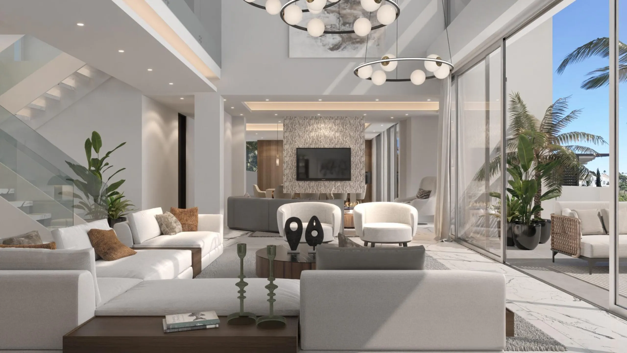 LUXURY NEW BUILD VILLA WITH SEA VIEW IN EL PARAISO GOLF, NEAR ESTEPONA& & Built with materials from the highest quality, we take care of every detail of the project from the beginning of its execution until we deliver it to the client. The interior 