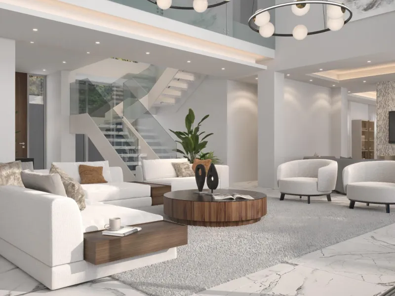 LUXURY NEW BUILD VILLA WITH SEA VIEW IN EL PARAISO GOLF, NEAR ESTEPONA& & Built with materials from the highest quality, we take care of every detail of the project from the beginning of its execution until we deliver it to the client. The interior 
