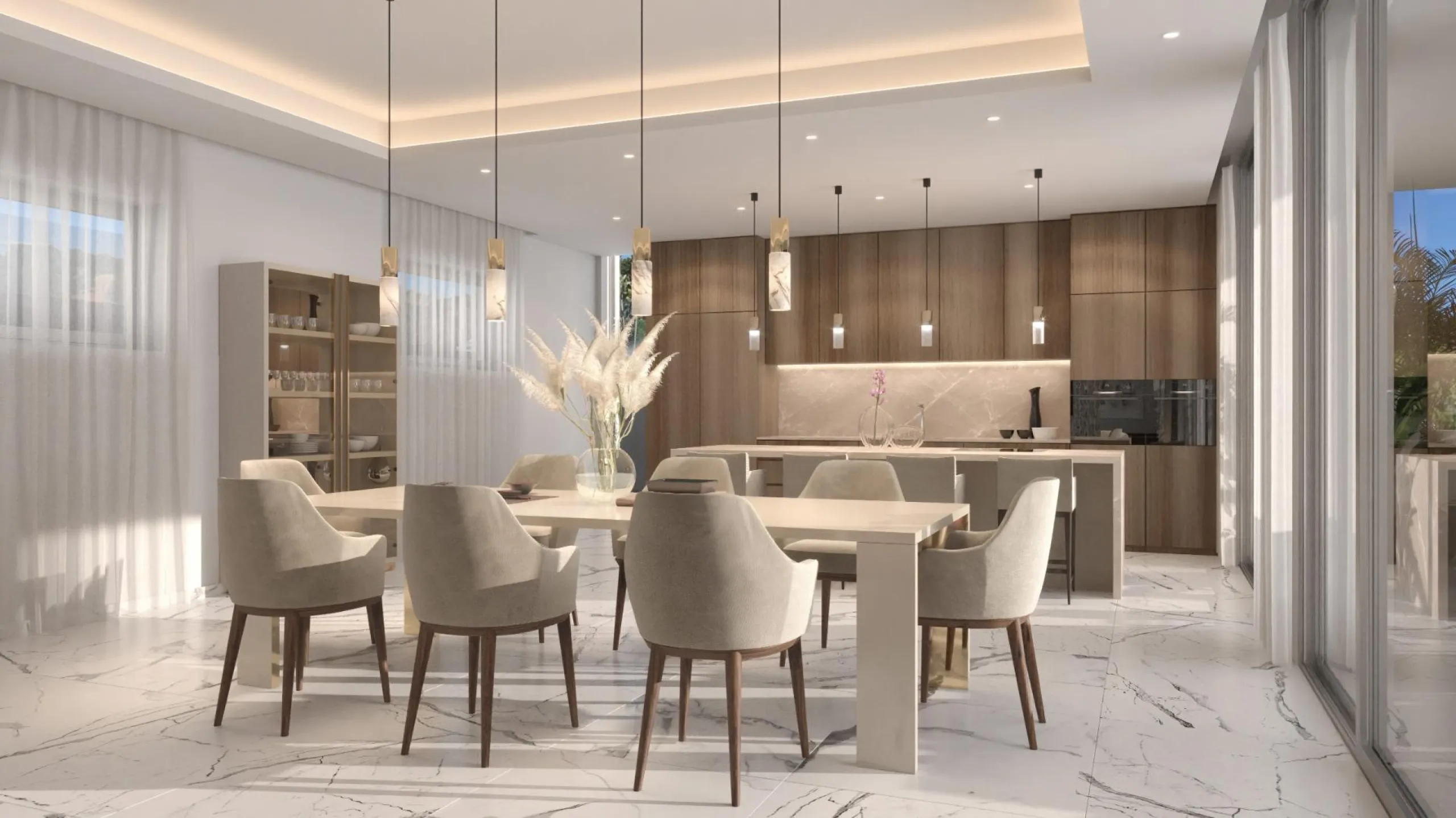 LUXURY NEW BUILD VILLA WITH SEA VIEW IN EL PARAISO GOLF, NEAR ESTEPONA& & Built with materials from the highest quality, we take care of every detail of the project from the beginning of its execution until we deliver it to the client. The interior 