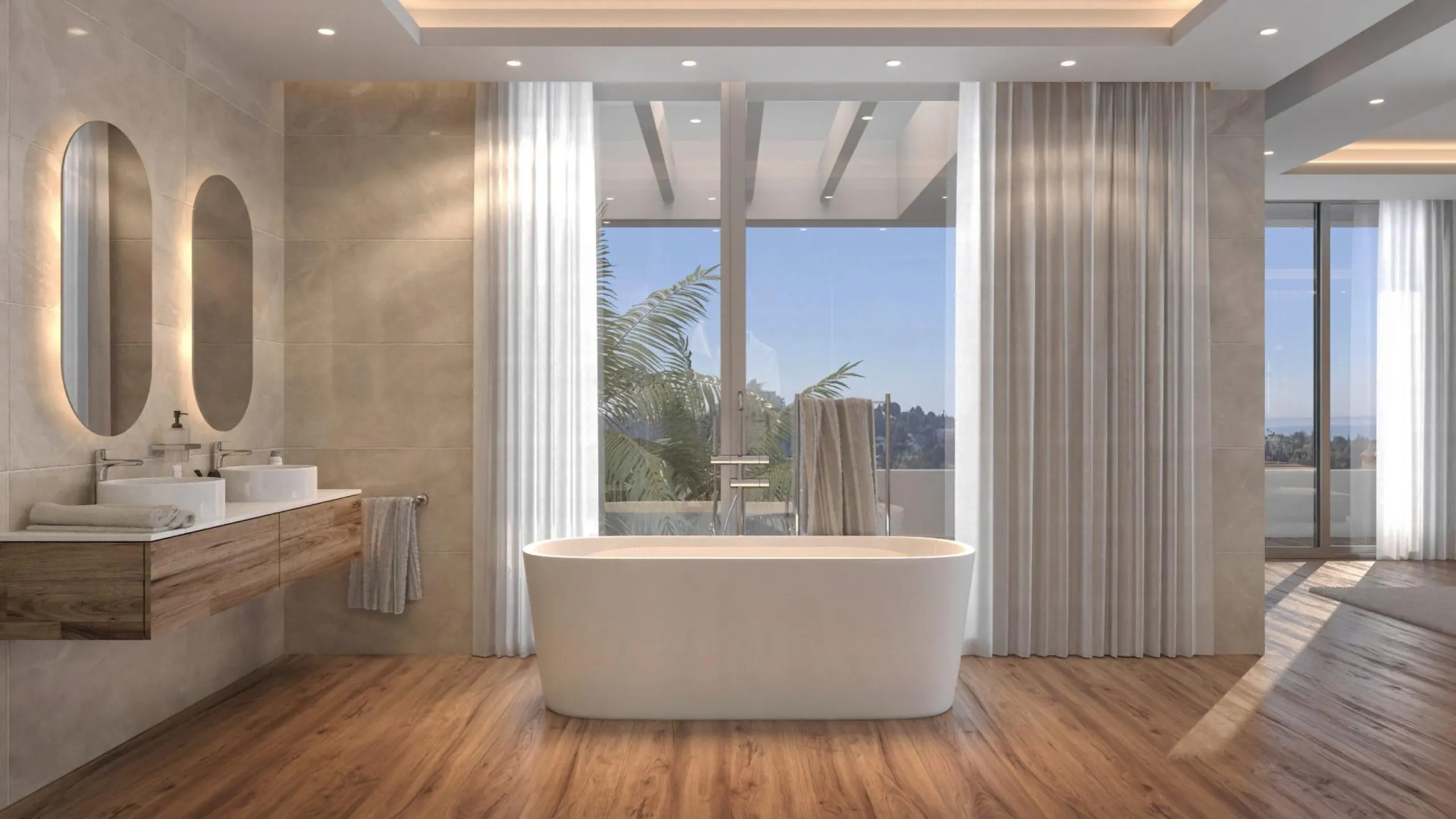 LUXURY NEW BUILD VILLA WITH SEA VIEW IN EL PARAISO GOLF, NEAR ESTEPONA& & Built with materials from the highest quality, we take care of every detail of the project from the beginning of its execution until we deliver it to the client. The interior 
