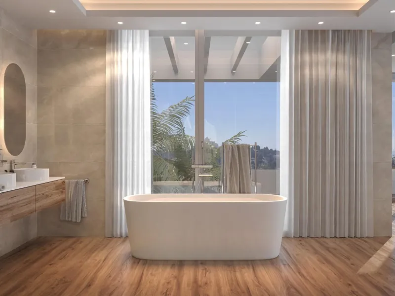LUXURY NEW BUILD VILLA WITH SEA VIEW IN EL PARAISO GOLF, NEAR ESTEPONA& & Built with materials from the highest quality, we take care of every detail of the project from the beginning of its execution until we deliver it to the client. The interior 