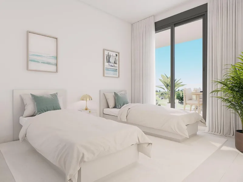 NEW BUILD RESIDENTIAL COMPLEX IN CASARES& & New Build residential complex located in the Doña Julia Golf area.& This residential complex emerges as an oasis of elegance and tranquillity on the Costa del Sol., is a haven for lovers of sport and na