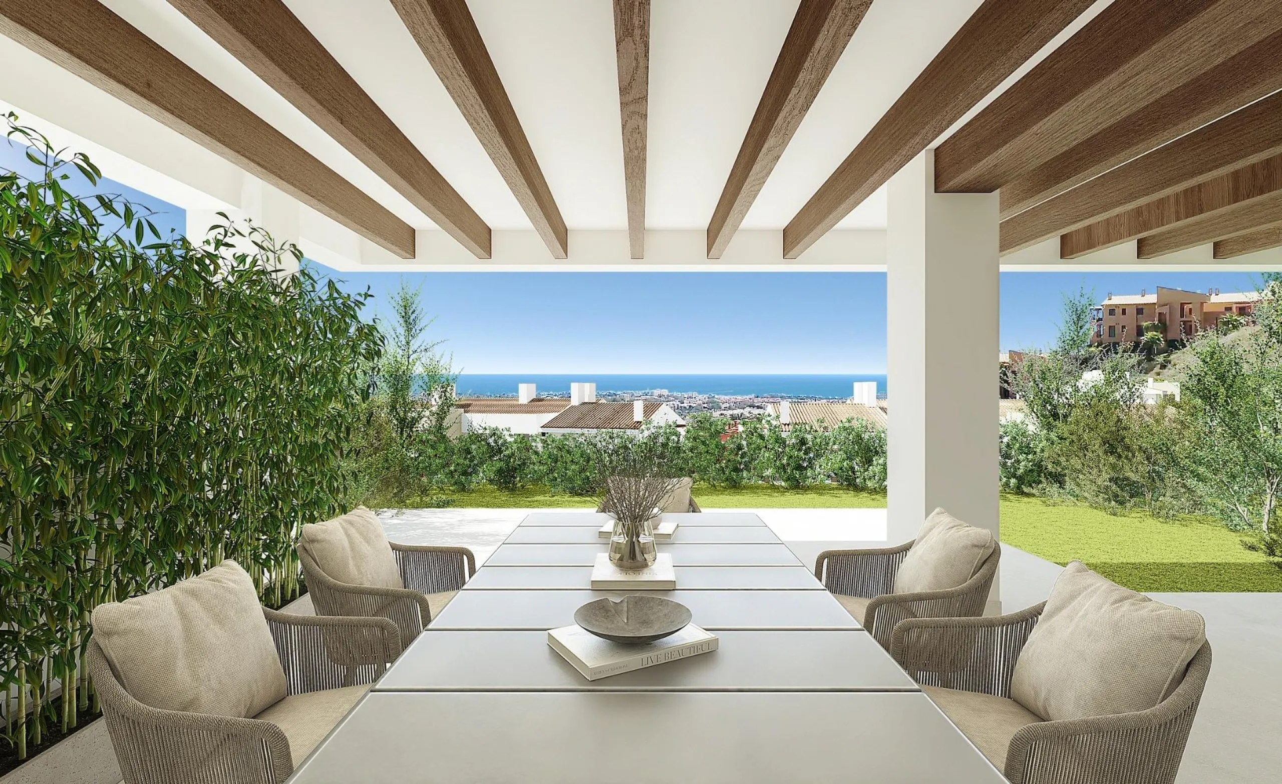 NEW BUILD RESIDENTIAL COMPLEX AT LOS JARALILLOS, BENAHAVIS& & New Build residential complex of 60 apartments and penthouses with parking space and private storage room located in the Benahavís area.& & The new residential is part of the renown