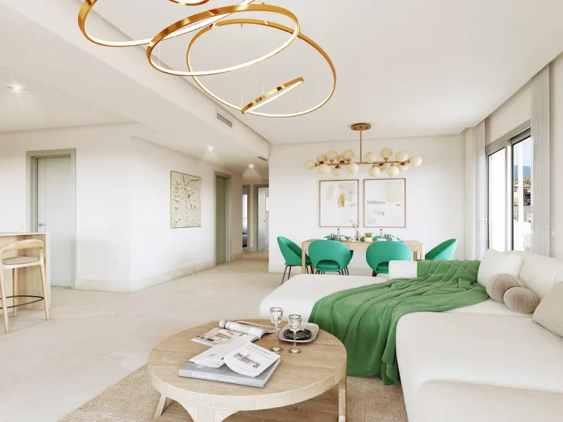 NEW BUILD RESIDENTIAL COMPLEX AT LOS JARALILLOS, BENAHAVIS& & New Build residential complex of 60 apartments and penthouses with parking space and private storage room located in the Benahavís area.& & The new residential is part of the renown
