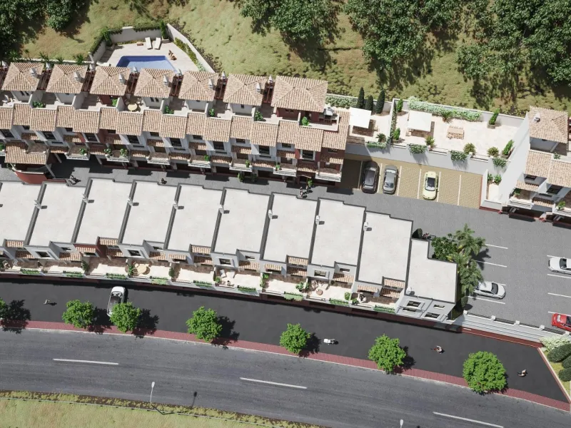 NEW BUILD TOWNHOUSES IN ALMUNECAR& & 22 New Build townhouses in Almuñecar, top quality finishes with all the comforts, environmentally friendly and fully equipped.& & Mediterranean style townhouse has 3 bedrooms, 2 or 3 bathrooms, open plan fu