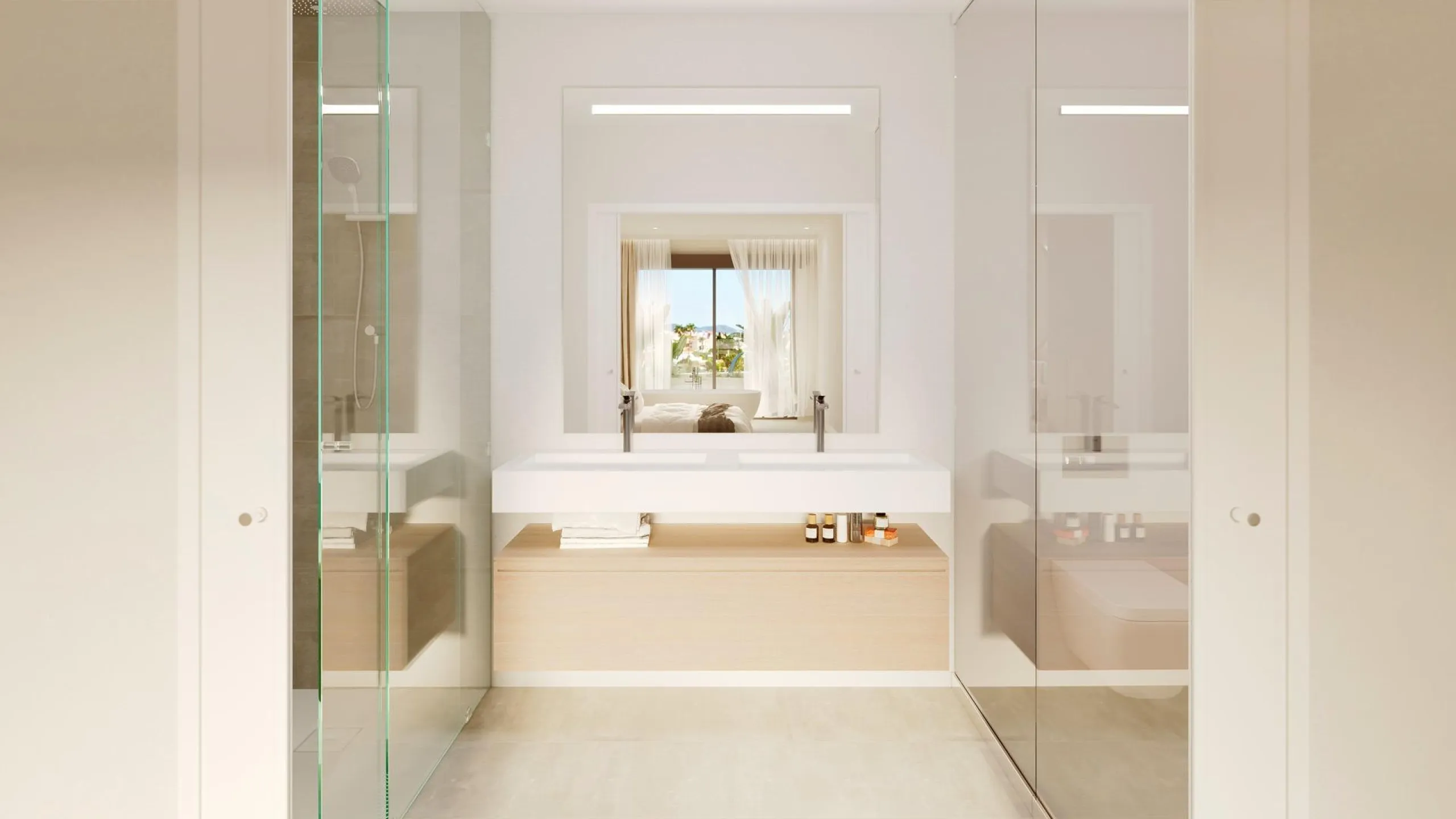 NEW BUILD TOWNHOUSES NEAR FUENGIROLA& & New Build development has been meticulously designed for those who seek a life in perfect harmony with nature. Residential complex the core values of sustainability and innovation are intertwined to offer a he