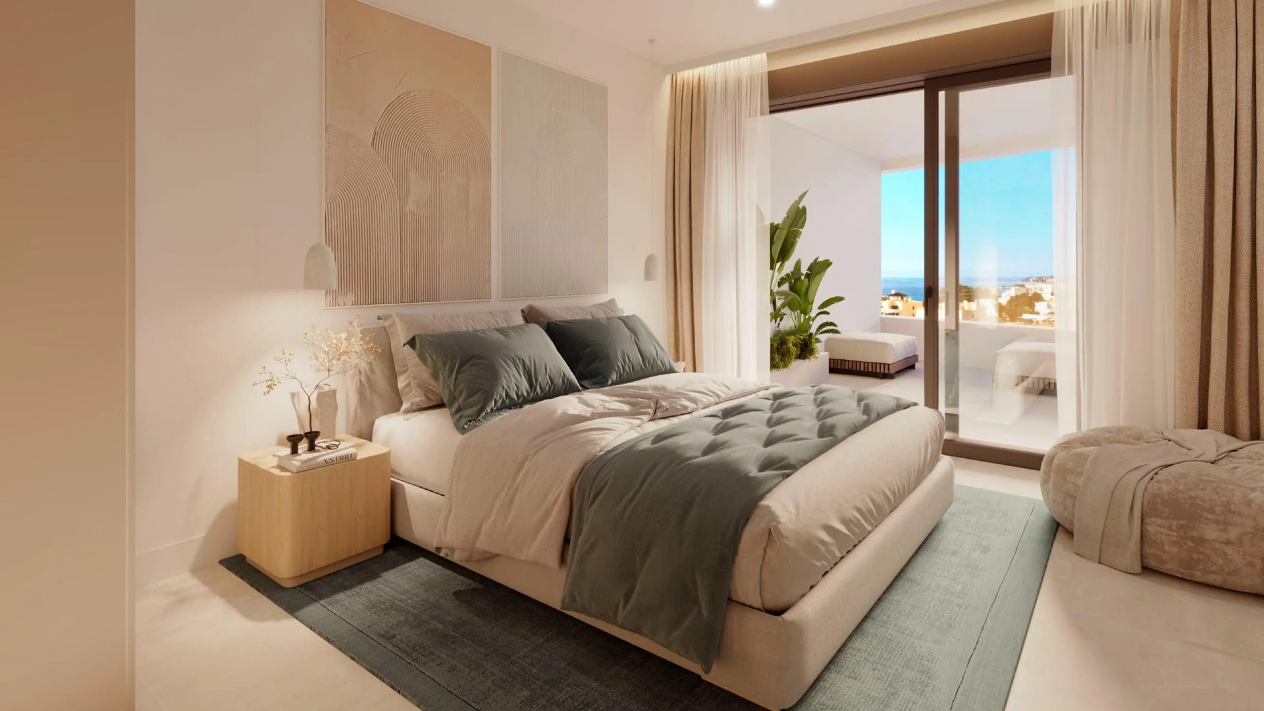 NEW BUILD TOWNHOUSES NEAR FUENGIROLA& & New Build development has been meticulously designed for those who seek a life in perfect harmony with nature. Residential complex the core values of sustainability and innovation are intertwined to offer a he