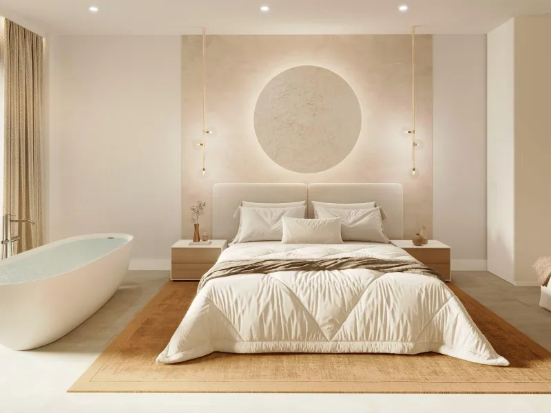 NEW BUILD TOWNHOUSES NEAR FUENGIROLA& & New Build development has been meticulously designed for those who seek a life in perfect harmony with nature. Residential complex the core values of sustainability and innovation are intertwined to offer a he